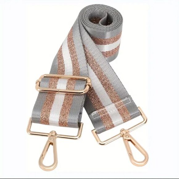 Replacement strap for bag, wide shoulder strap, adjustable canvas straps - Picture 12 of 13